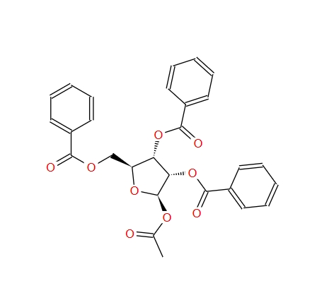 1-乙酰基-2,3,5-三苯基l-beta-L-核糖,1-O-Acetyl-2,3,5-tri-O-benzoyl-β-L-ribofuranose