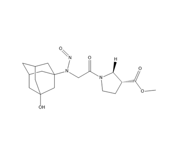 N-亞硝基維格列汀甲酯,N-nitrosovildagliptin methyl ester