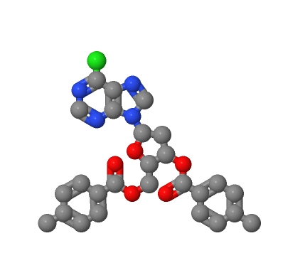 6-氯-9-(2'-脫氧-3',5'-二-O-苯甲?；?β-呋喃核糖基)嘌呤,6-Chloro-9-(2'-deoxy-3',5'-di-O-toluoyl-β-ribofuranosyl)purine