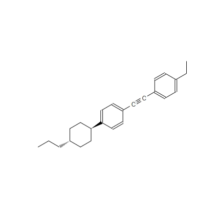 1-[(4-乙基苯基)炔基]-4-(反式-4-丙基环己基)苯,1-Ethyl-4-((4-(trans-4-propylcyclohexyl)phenyl)ethynyl)benzene