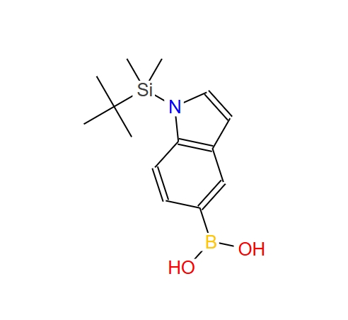 1-(叔丁基二甲基硅烷)吲哚-5-硼酸,1-TBDMS-indole-5-boronic acid