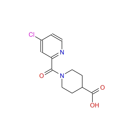 1-(4-氯吡啶基)哌啶-4-羧酸,1-(4-Chloropicolinoyl)piperidine-4-carboxylic acid