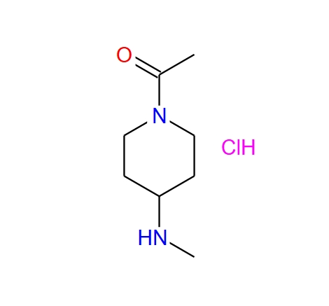 1-乙酰基-N-甲基哌啶胺鹽酸鹽,1-(4-(MethylaMino)piperidin-1-yl)ethanone hydrochloride