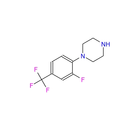 1-[2-氟-4-(三氟甲基)苯基]哌嗪,1-(2-Fluoro-4-trifluoroMethyl-phenyl)-piperazine