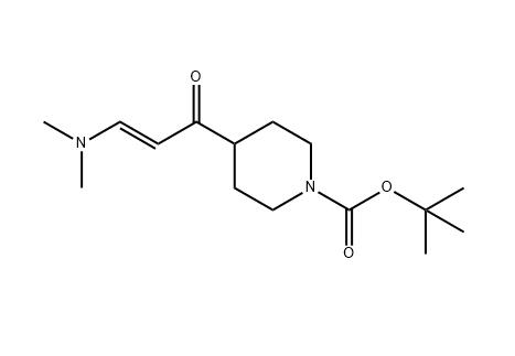 反式4-(3-(二甲基氨基)丙烯酰基)哌啶-1-羧酸叔丁酯,tert-butyl (E)-4-(3-(dimethylamino)acryloyl)piperidine-1-carboxylate