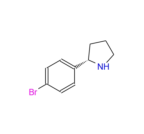 (S)-2-(4-溴苯基)吡咯烷,(S)-2-(4-Bromophenyl)pyrrolidine