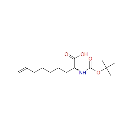 (2S)-2-[(2-甲基丙-2-炔基)氧代羰基]壬-8-酸,(2S)-2-{[(tert-butoxy)carbonyl]amino}non-8-enoic acid