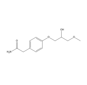 2-(4-(2-羟基-3-甲氧丙氧基)苯基)乙酰胺,2-(4-(2-hydroxy-3-methoxypropoxy)phenyl)acetamide