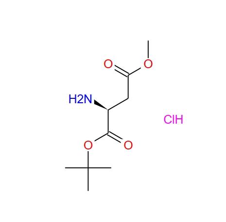 (S)-1-氨基琥珀酸4-甲酯叔丁酯鹽酸鹽,(S)-1-tert-Butyl 4-methyl 2-aminosuccinate hydrochloride