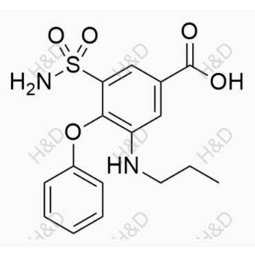 N-脱丁基-N-丙基布美他尼,N-Desbutyl-N-propyl Bumetanide