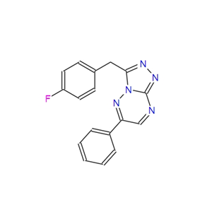 1,2,4-Triazolo[4,3-b][1,2,4]triazine, 3-[(4-fluorophenyl)methyl]-6-phenyl-,1,2,4-Triazolo[4,3-b][1,2,4]triazine, 3-[(4-fluorophenyl)methyl]-6-phenyl-