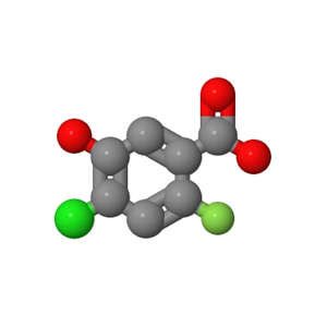 4-氯-2-氟-5-羟基苯甲酸