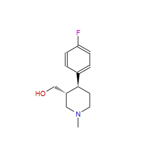 389573-45-9；(3R,4S)-4-(4-氟苯基)-3-羟甲基-1-甲基哌啶