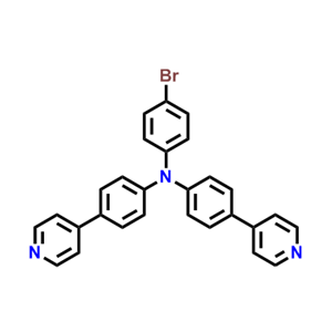4-溴-N，N-双（对-（吡啶-4-基）苯基）苯胺