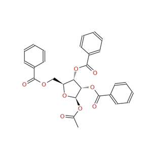 1-乙酰基-2,3,5-三苯基l-beta-L-核糖,1-O-Acetyl-2,3,5-tri-O-benzoyl-β-L-ribofuranose