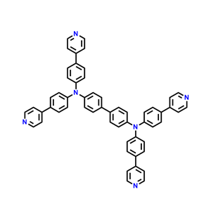 N4,N4,N4',N4'-tetrakis(4-(pyridin-4-yl)phenyl)-[1,1'-biphenyl]-4,4'-diamine
