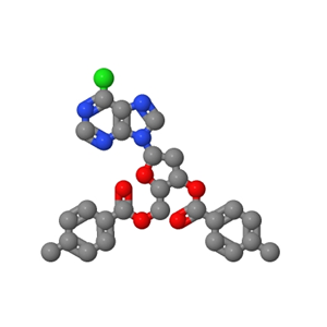 6-氯-9-(2'-脱氧-3',5'-二-O-苯甲酰基-β-呋喃核糖基)嘌呤