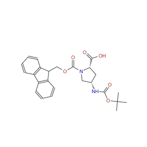 Boc-(2S,4S)-4-氨基-1-Fmoc-吡咯烷-2-羧酸,Boc-(2S,4S)-4-amino-1-Fmoc-pyrrolidine-2-carboxylic acid, 98%