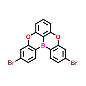 3,11-二溴-5,9-二氧杂-13b-硼萘并[3,2,1-de]蒽