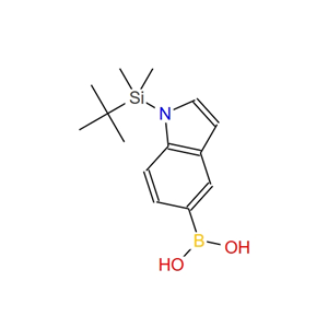 1-(叔丁基二甲基硅烷)吲哚-5-硼酸 913835-68-4
