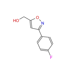 3-(4-氟苯基)-5-异恶唑甲醇,[3-(4-FLUORO-PHENYL)-ISOXAZOL-5-YL]-METHANOL