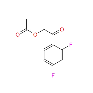 2-乙酰氧基-2,4-二氟苯乙酮 122263-03-0