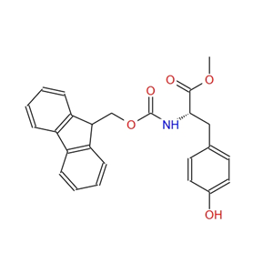 (S)-2- ((((9H-芴-9-基)甲氧基)羰基)氨基)-3-(4-羟基苯基)丙酸甲酯 82911-79-3