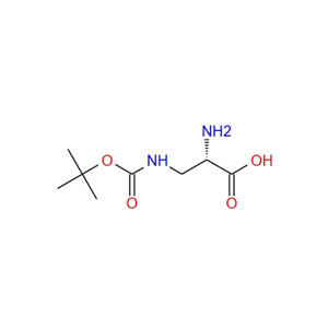 (S)-2-氨基-3-((叔丁氧基羰基)氨基)丙酸,(S)-2-Amino-3-((tert-butoxycarbonyl)amino)propanoic acid