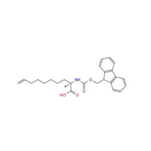 (2R)-2-N-芴甲氧羰基氨基-2-甲基-9-癸烯酸 945212-26-0