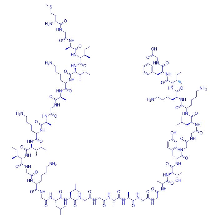 抑制剂多肽Garvicin KS, GakB,Garvicin KS, GakB