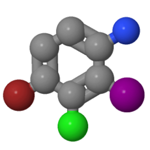 4-溴-3-氯-2-碘苯胺；1426566-90-6