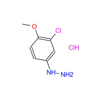 3-氯-4-甲氧基苯井盐酸盐,(3-CHLORO-4-METHOXY-PHENYL)-HYDRAZINE HYDROCHLORIDE