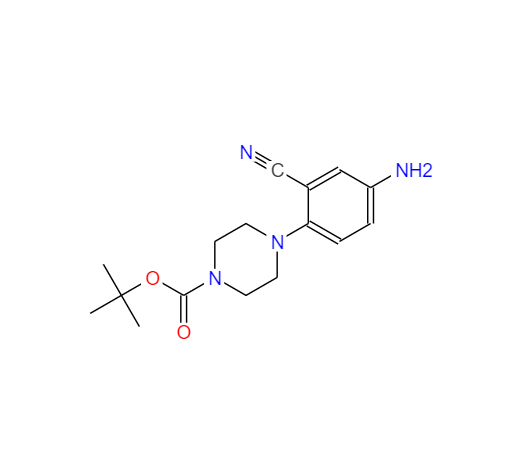 叔丁基4-(4-氨基-2-氰基苯基)哌嗪-1-羧酸酯,tert-Butyl 4-(4-amino-2-cyanophenyl)piperazine-1-carboxylate