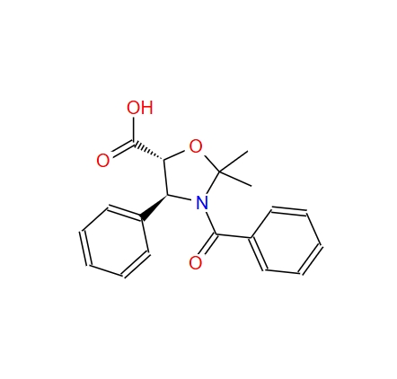 (4S,5R)-3-苯甲?；?2,2-二甲基-4-苯基惡唑烷-5-酸,(4S,5R)-3-Benzoyl-2,2-dimethyl-4-phenyloxazolidine-5-carboxylic acid