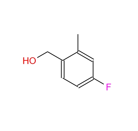 2-甲基-4-氟苯甲醇,(4-fluoro-2-methylphenyl)methanol