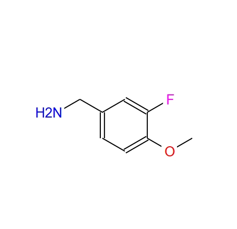 3-氟-4-甲氧芐胺,(3-Fluoro-4-methoxyphenyl)methanamine