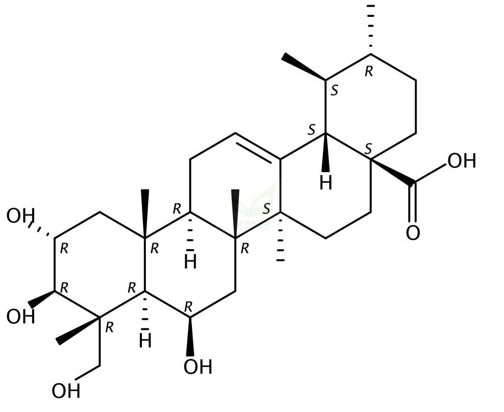 羟基积雪草酸,Madecassic acid
