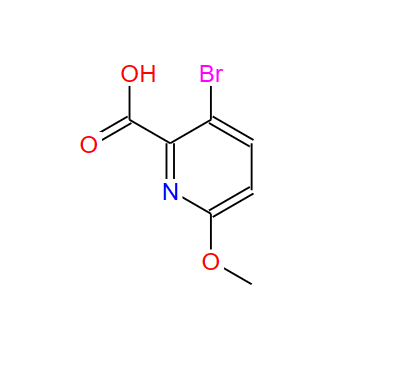 3-溴-6-甲氧基吡啶甲酸,3-Bromo-6-methoxypyridine-2-carboxylic acid
