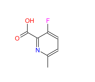 3-氟-6-甲基吡啶-2-羧酸,3-Fluoro-6-methylpyridine-2-carboxylic acid