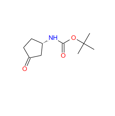 [(1S)-3-氧代环戊基]氨基甲酸叔丁酯,Carbamic acid, [(1S)-3-oxocyclopentyl]-, 1,1-dimethylethyl ester (9CI)