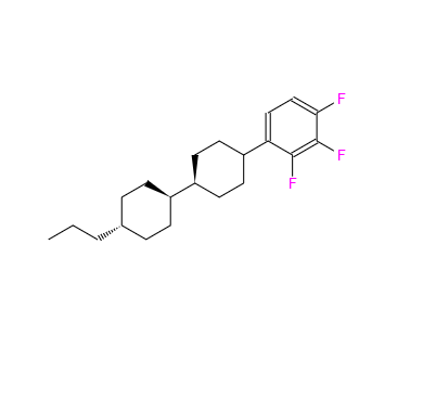 1,2,3-三氟-4-[(反式,反式)-4'-丙基[1,1'-二环己基]-4-基]苯,1,2,3-Trifluoro-4-[(trans,trans)-4'-propyl[1,1'-bicyclohexyl]-4-yl]benzene