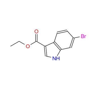 6-溴吲哚-3-甲酸乙酯,1H-INDOLE-3-CARBOXYLIC ACID,6-BROMO-ETHYL ESTER