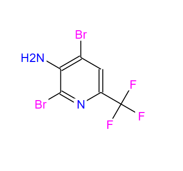 2,4-二溴-3-氨基-6-三氟甲基吡啶,3-Amino-2,4-dibromo-6-(trifluoromethyl)pyridine