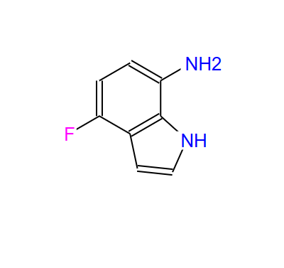 4-氟-7-氨基-吲哚,1H-Indol-7-amine,4-fluoro-(9CI)