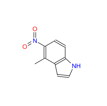 4-甲基-5-硝基-1H-吲哚,4-methyl-5-nitro-1H-indole