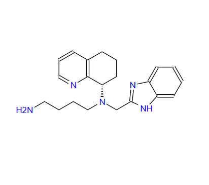 N'-(1H-苯并咪唑-2-甲基)-N'-((S)-5,6,7,8-四氫喹啉-8-基)丁烷-1,4-二胺,AMD 070