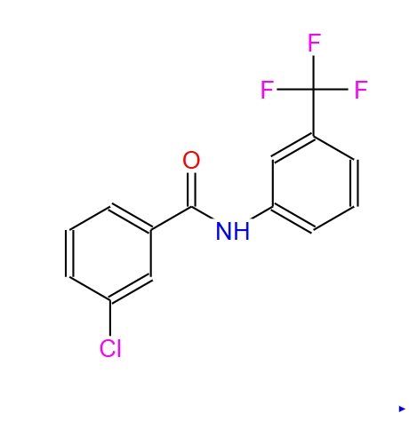 3-氯-N-[3-(三氟甲基)苯基]苯甲酰胺,3-chloro-N-[3-(trifluoromethyl)phenyl]benzamide