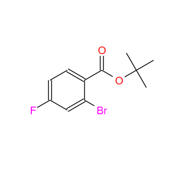 2-溴-4-氟苯甲酸叔丁酯,tert-Butyl 2-bromo-4-fluorobenzoate