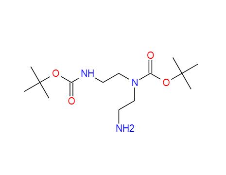 tert-Butyl (2-aminoethyl)(2-((tert-butoxycarbonyl)amino)ethyl)carbamate,tert-Butyl (2-aminoethyl)(2-((tert-butoxycarbonyl)amino)ethyl)carbamate