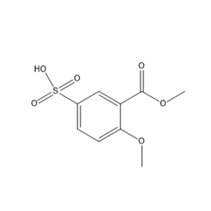 2-甲氧基-5-磺酸基苯甲酸甲酯